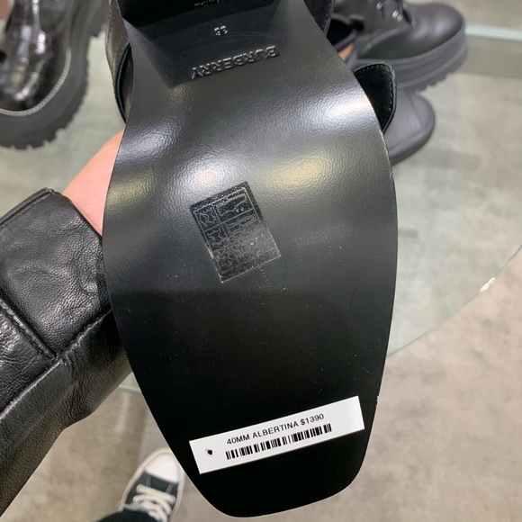 Burberry Albertina Leather Buckle Boot EUR38.5 - Picture 16 of 16